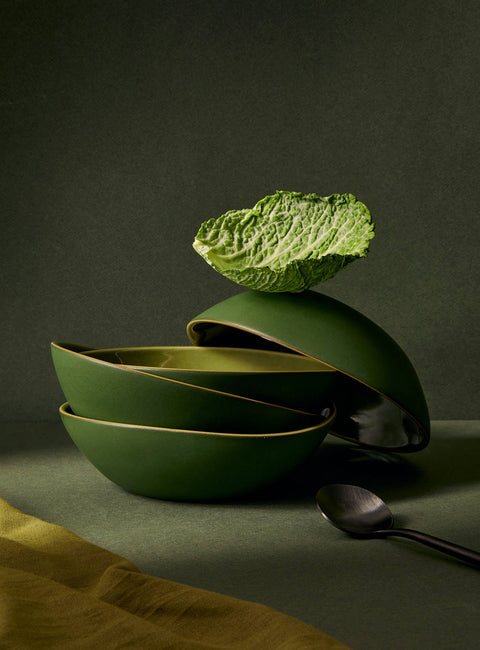 Stoneware Soup Shallow Bowl - image 9