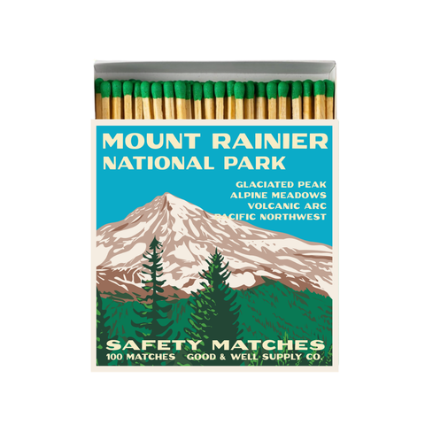 Mount Rainier Vintage Safety Matches
