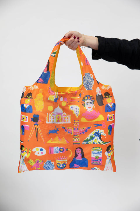 Art History Art Reusable Tote Bag