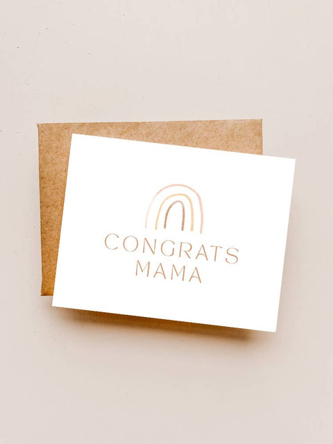 Congrats Mama Card
