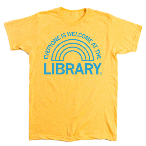 Everyone is Welcome at the Library T-Shirt - image 2