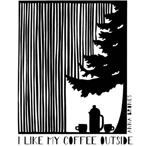 I Like My Coffee Outside Sticker - image 2