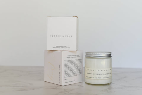 Lemon Lavender Vanilla Candle - image 3