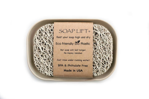 Waterfall Soap Dish - Bone