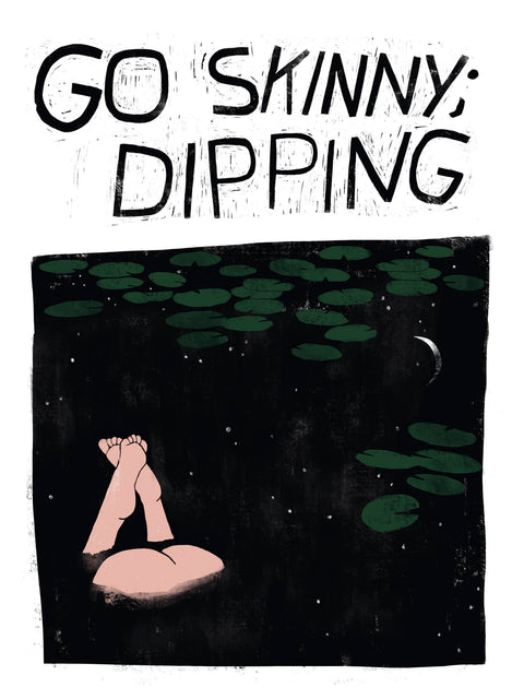 Go Skinny Dipping Print - image 2