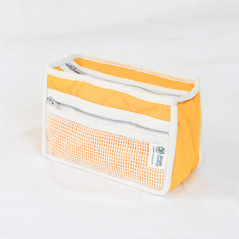 Organic Cotton Padded Toiletry Bag