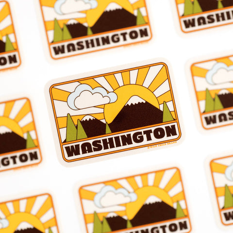 Washington Sunrise Sticker - image 2