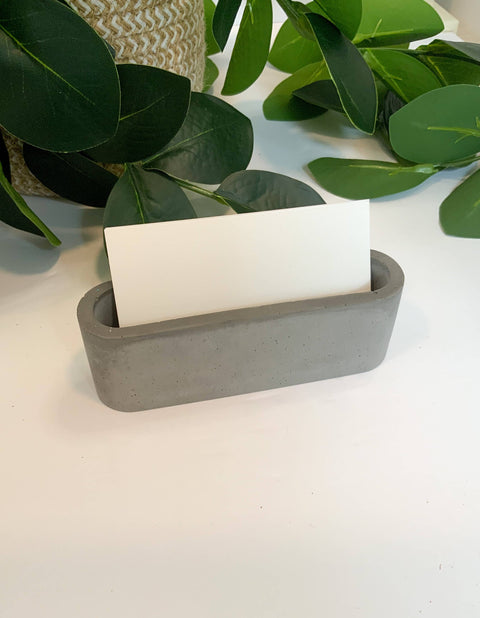 Concrete business card holder - image 3