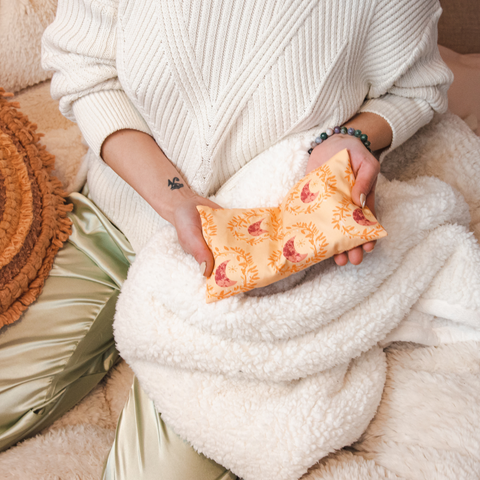 Weighted Aromatherapy Eye Pillow - Moons