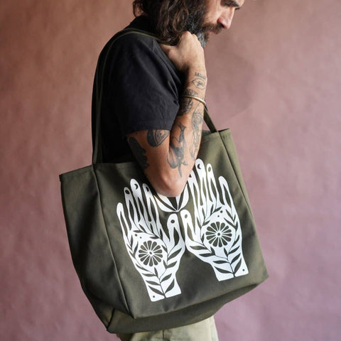 Growth In Your Hands Tote Bag - image 4