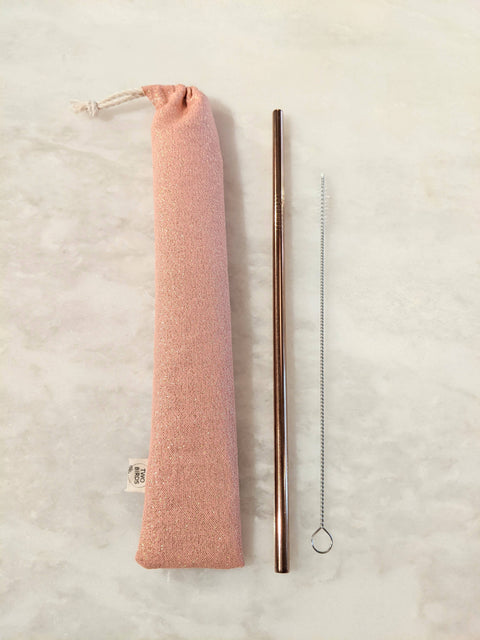 Reusable Straw Kit with Travel Pouch - image 4