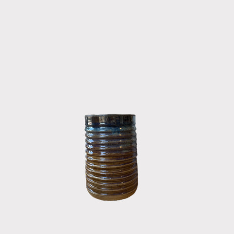 Earthy Handmade Vase - 7" - image 2