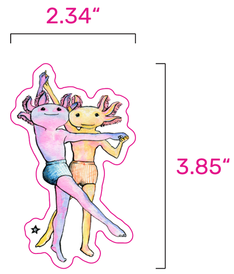 You Make Life Feel Newt Sticker - image 3