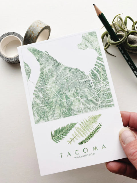 Local Tacoma Area Watercolor Postcards - image 2