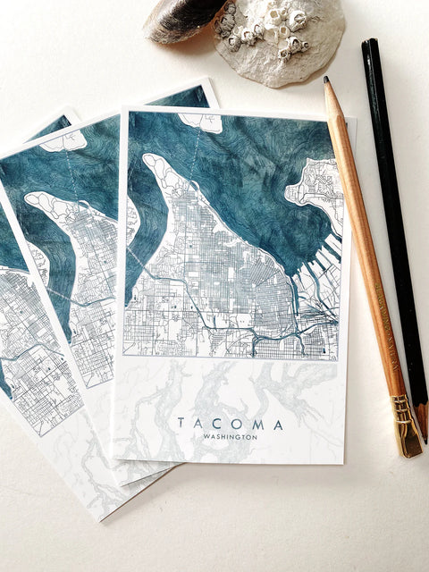 Local Tacoma Area Watercolor Postcards - image 3