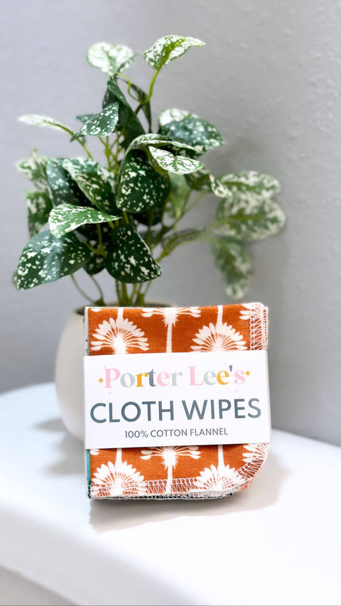 Reusable Cloth Wipes (12 pack)