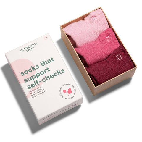 Ankle Socks that Support Self-Checks | Boxed Set