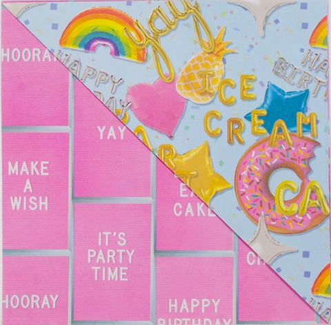 Birthday Balloons - Double-sided Eco Wrapping Paper - image 2