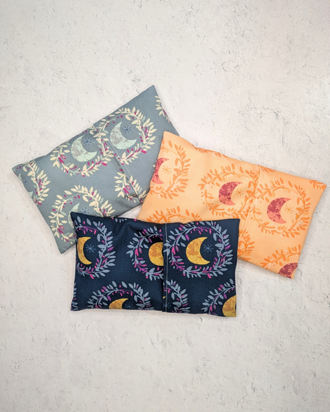 Weighted Aromatherapy Eye Pillow - Moons