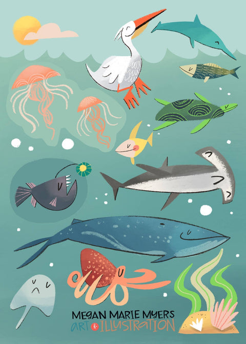 Sticker Sheet Variety 5-Pack