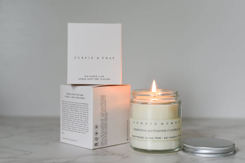 Lemon Lavender Vanilla Candle - image 8
