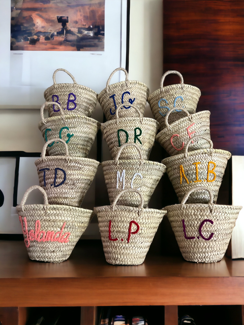 French straw shopping basket - image 7