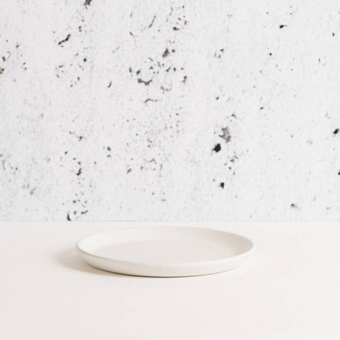 Stoneware Flat Dessert Plate - image 2