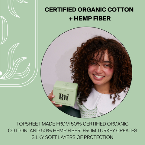 Regular Organic Biodegradable Hemp Fiber Pads (14 ct)