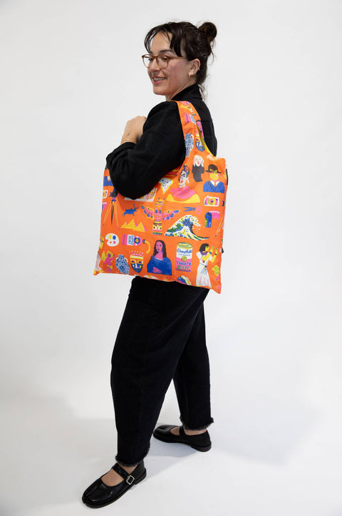 Art History Art Reusable Tote Bag