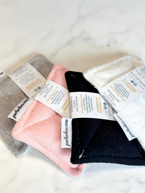 Washable Reusable Sponge - White