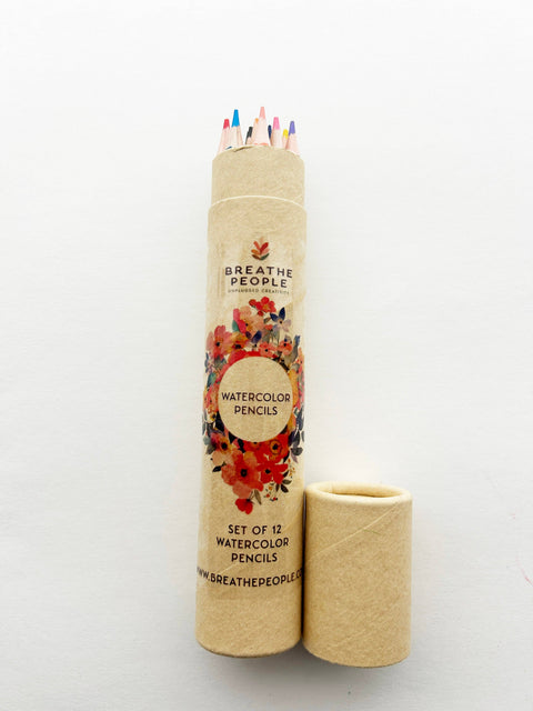 12-Color Watercolor Pencil Set - image 2