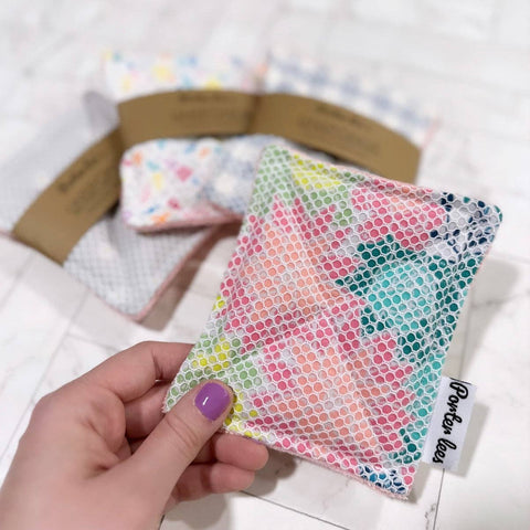Washable Reusable Sponge - White
