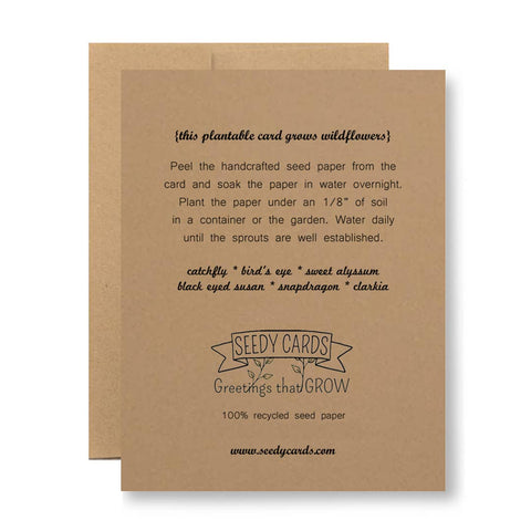 Birthday from your 120 lb friend - Seed Paper Card - image 3