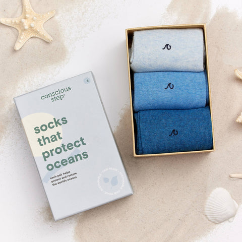 Socks that Protect Oceans | Boxed Set - Ocean Gifts
