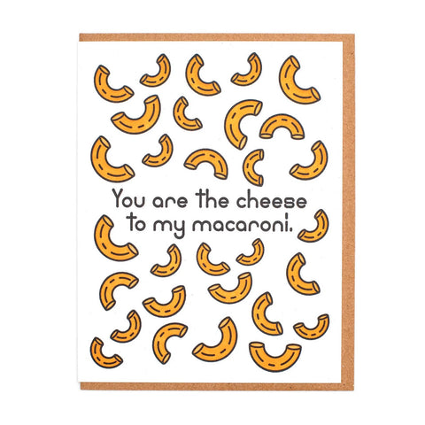 Macaroni Greeting Card