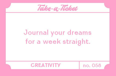 Take-a-Ticket: Creativity - image 8