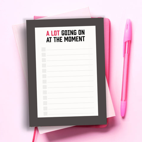 A Lot Going On Taylor Swift Notepad