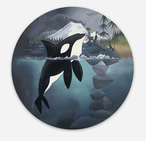 Orca Sticker