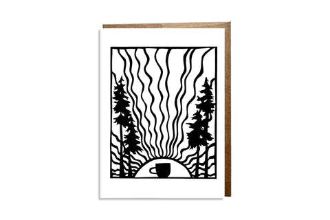 Coffee Sunrise Card