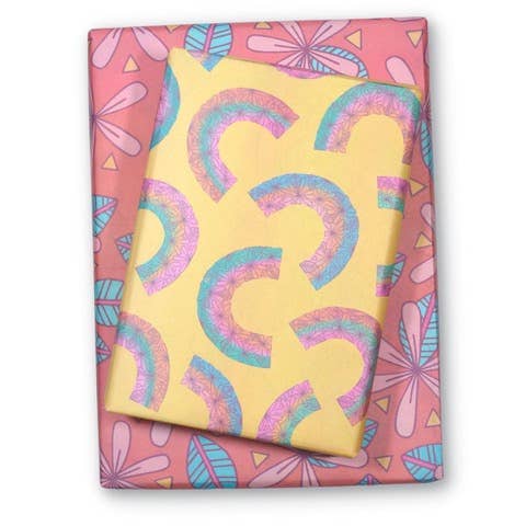 Tiare / Rainbows - Double Sided Wrapping Paper - image 3