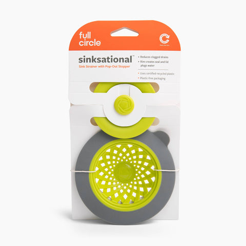 Catch and Close Sink Strainer