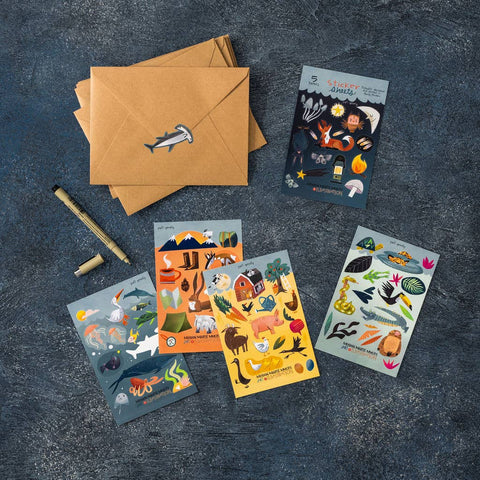 Sticker Sheet Variety 5-Pack