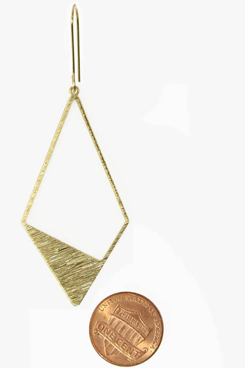 Diamond Dangles Earrings - image 2