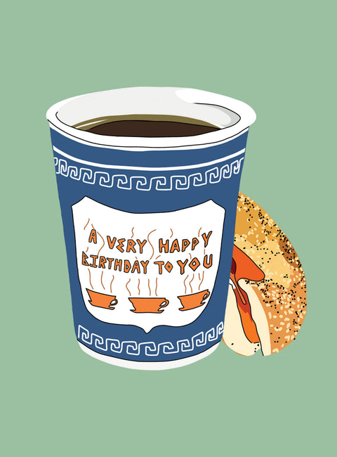 Birthday Coffee and Bagel Gift Bag - image 2
