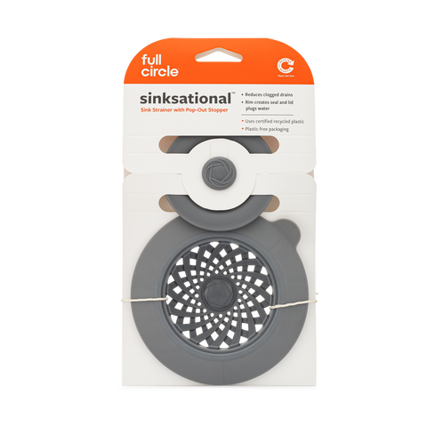 Catch and Close Sink Strainer