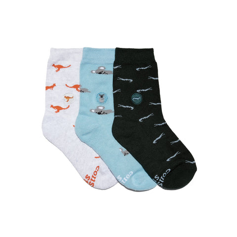 Kids Protect Animals Gift Box | Organic Cotton Kids Socks