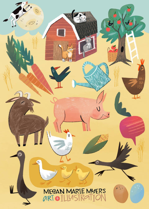 Sticker Sheet Variety 5-Pack