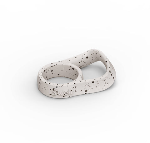 Bottle Handle-White Speckle