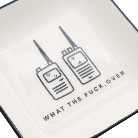 Square Trinket Tray What The Fuck Over