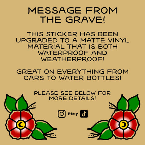 I Hate It Here UFO Sticker - image 3